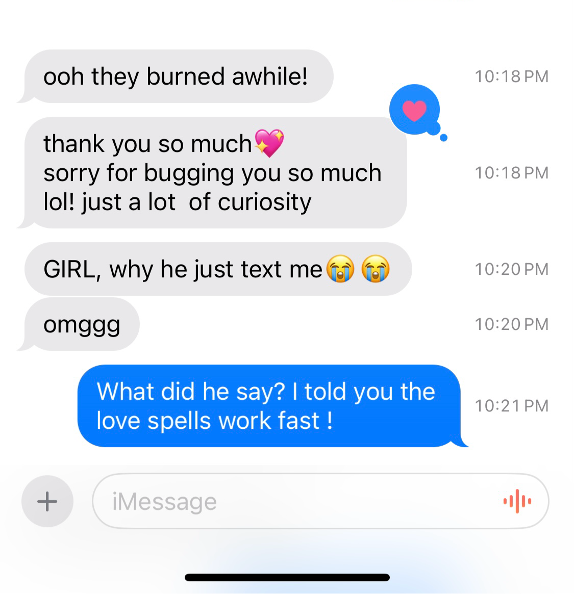 Love/reconciliation candle