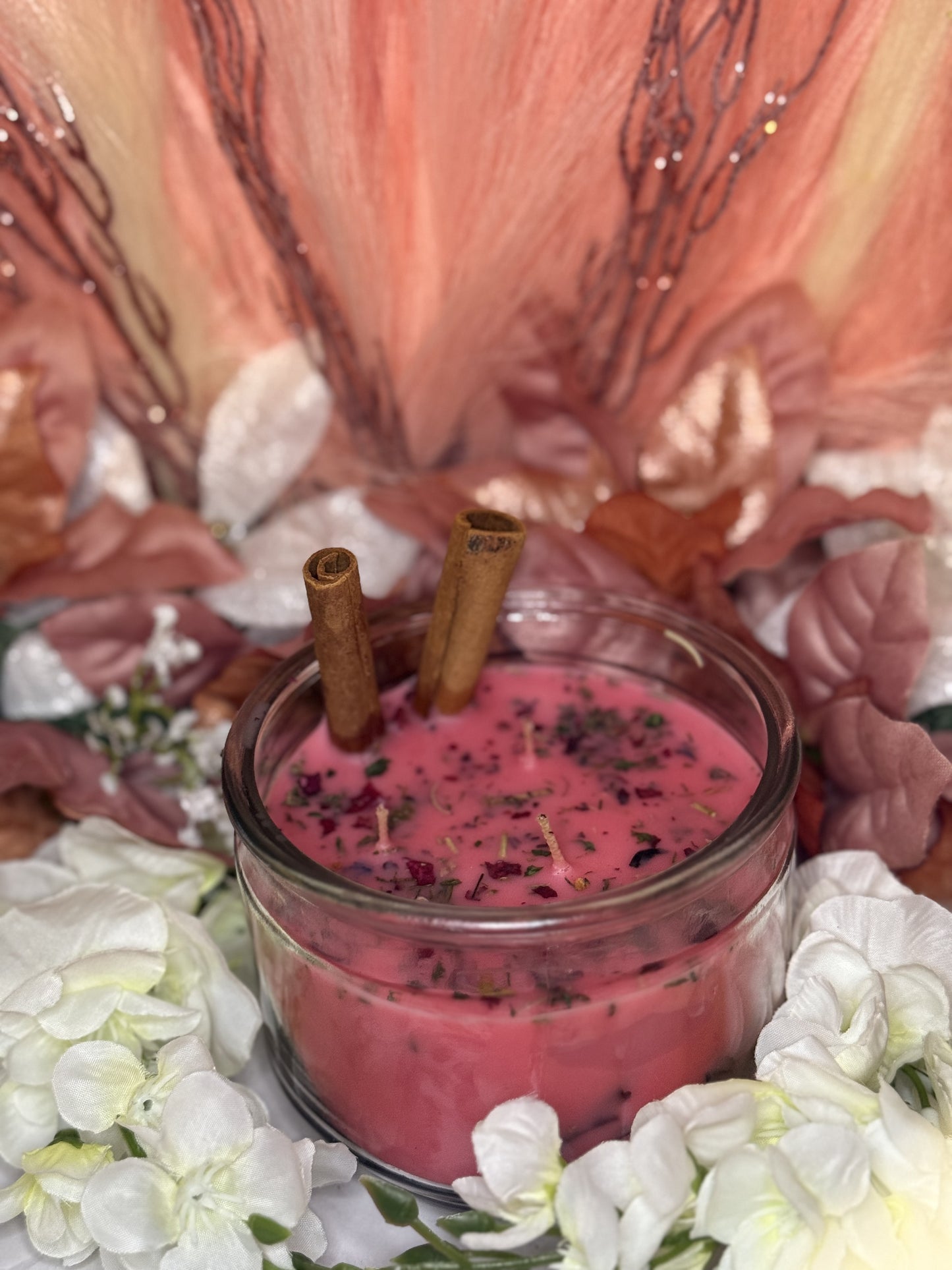 Love manifesting candle